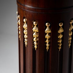 Empire Column with fire-gilt Appliqués, 2nd Half 19th Century