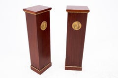 Empire columns, France, ca. 1880.