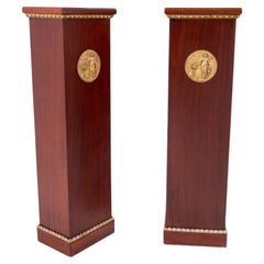 Empire columns, France, ca. 1880.