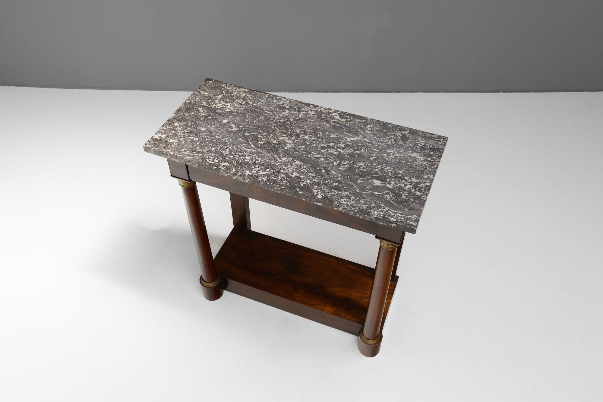 Fin du XIXe siècle Console Empire en vente