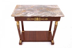 Empire console, France, circa 1880.