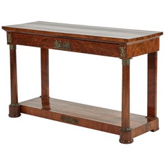 Empire Console in Mahogany