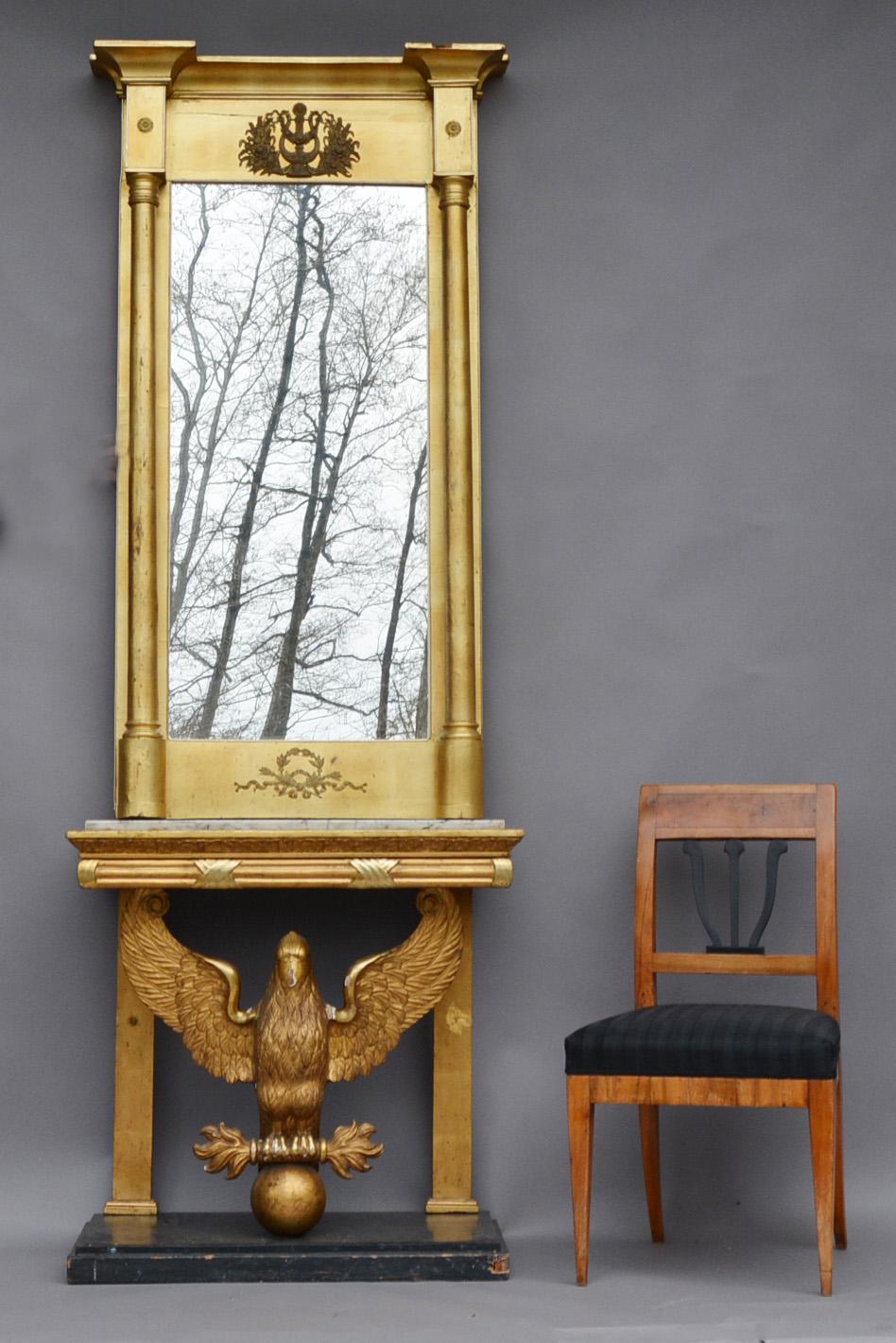 Mirror Empire Console, Stockholm, Sweden, 1800s