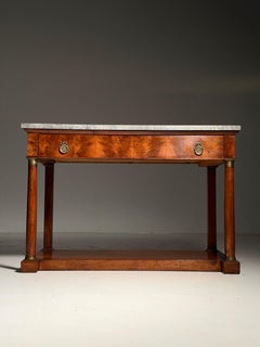 Empire console table 19th century
