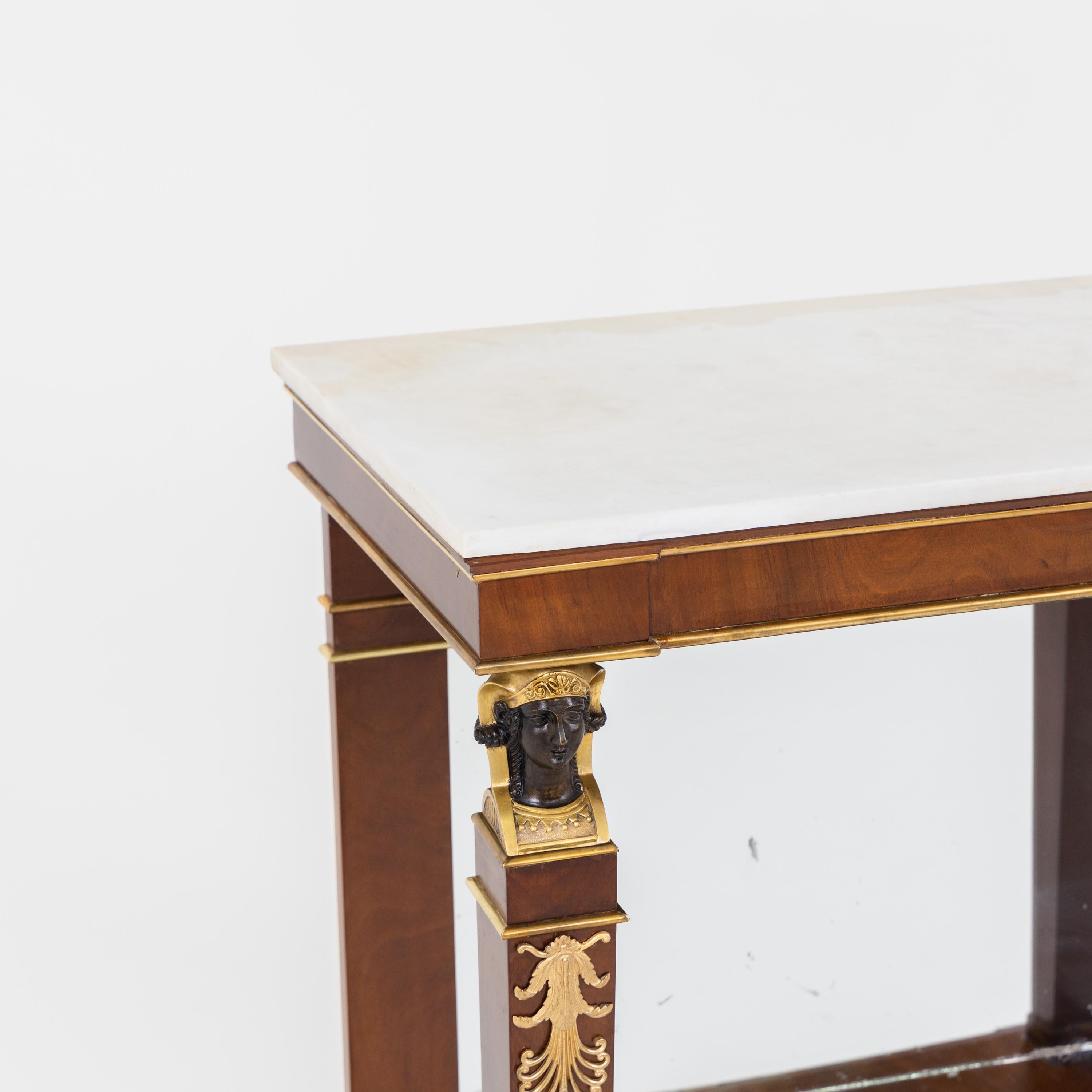 Empire Console Table, circa 1810 In Good Condition In Greding, DE