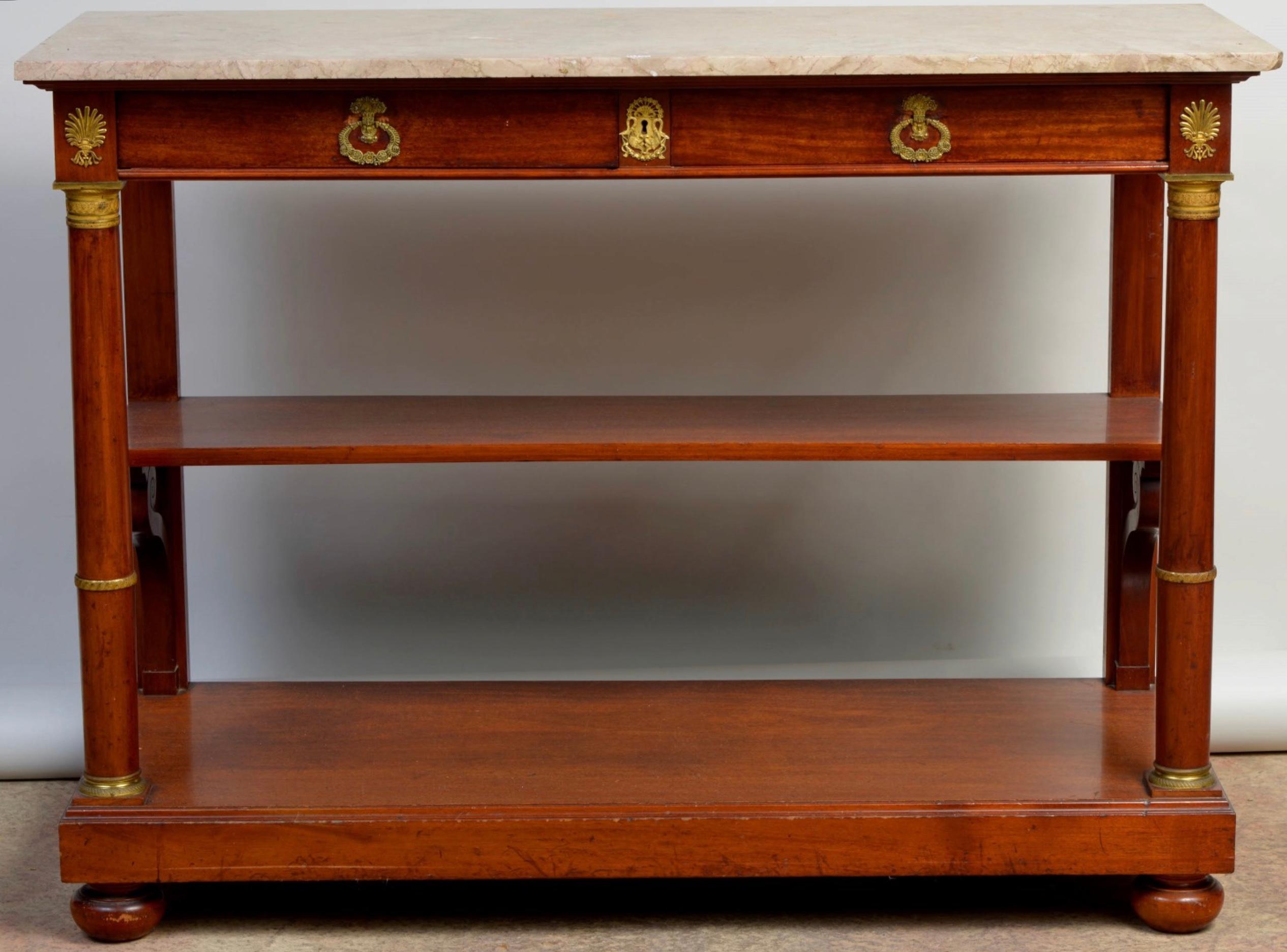 Empire Console Table, France, 19th Century 5