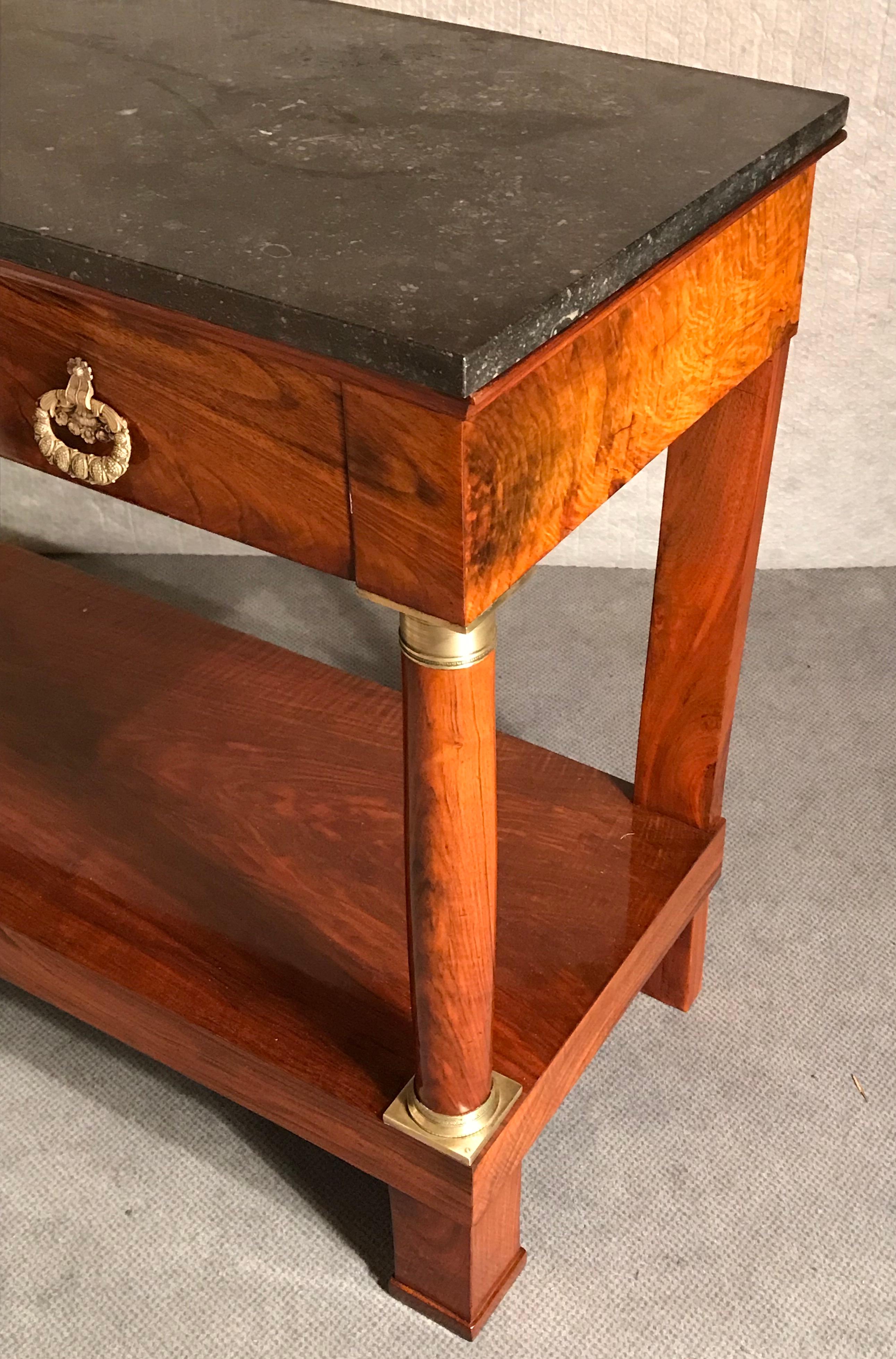 French Empire Console Table, France 19th Century