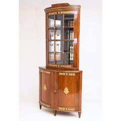Empire Corner Cabinet, Baltic States, Early 19th Century