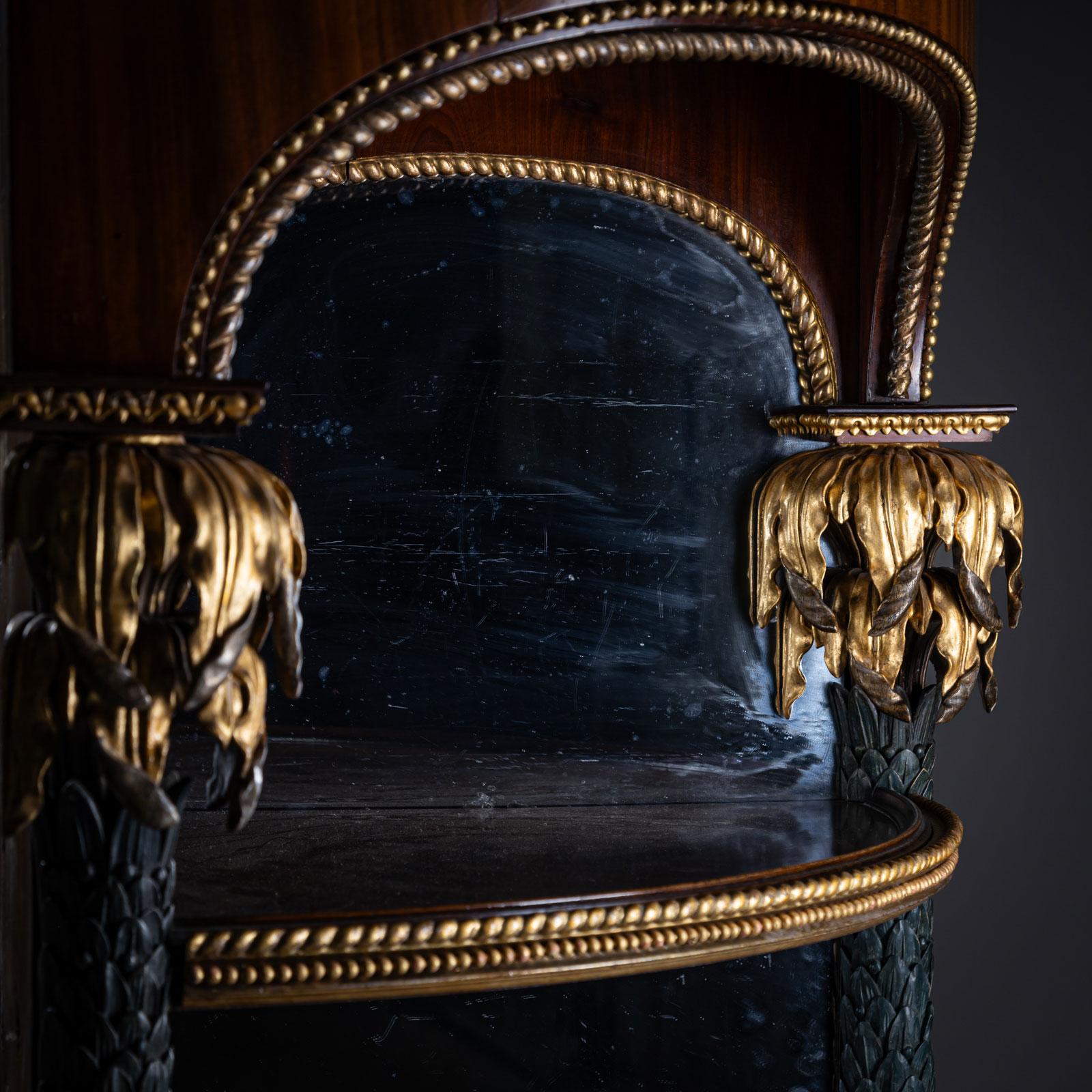 Étagère de esquina Imperio, Berlín circa 1800 en venta 1