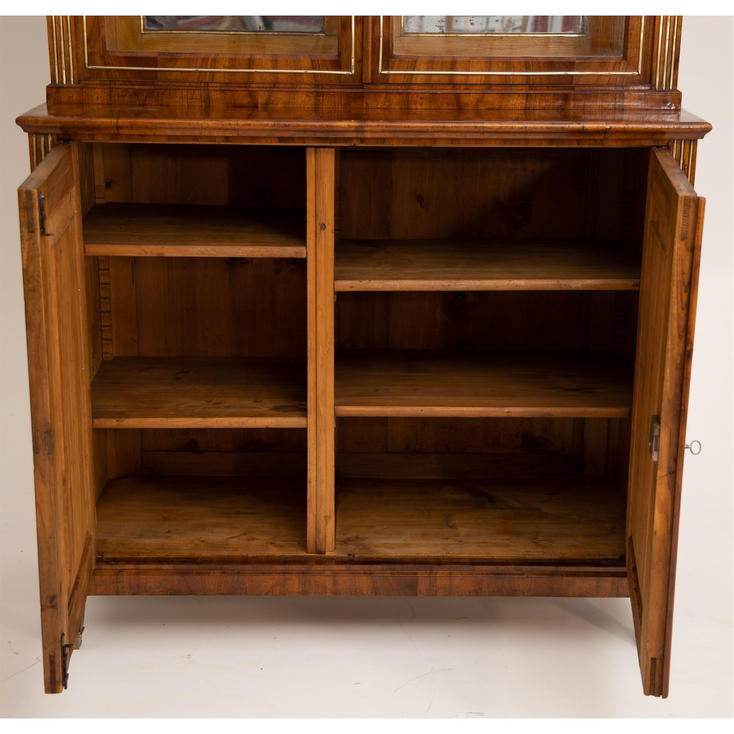 Empire Display Cabinet, Walnut, France, Early 19th Century 3