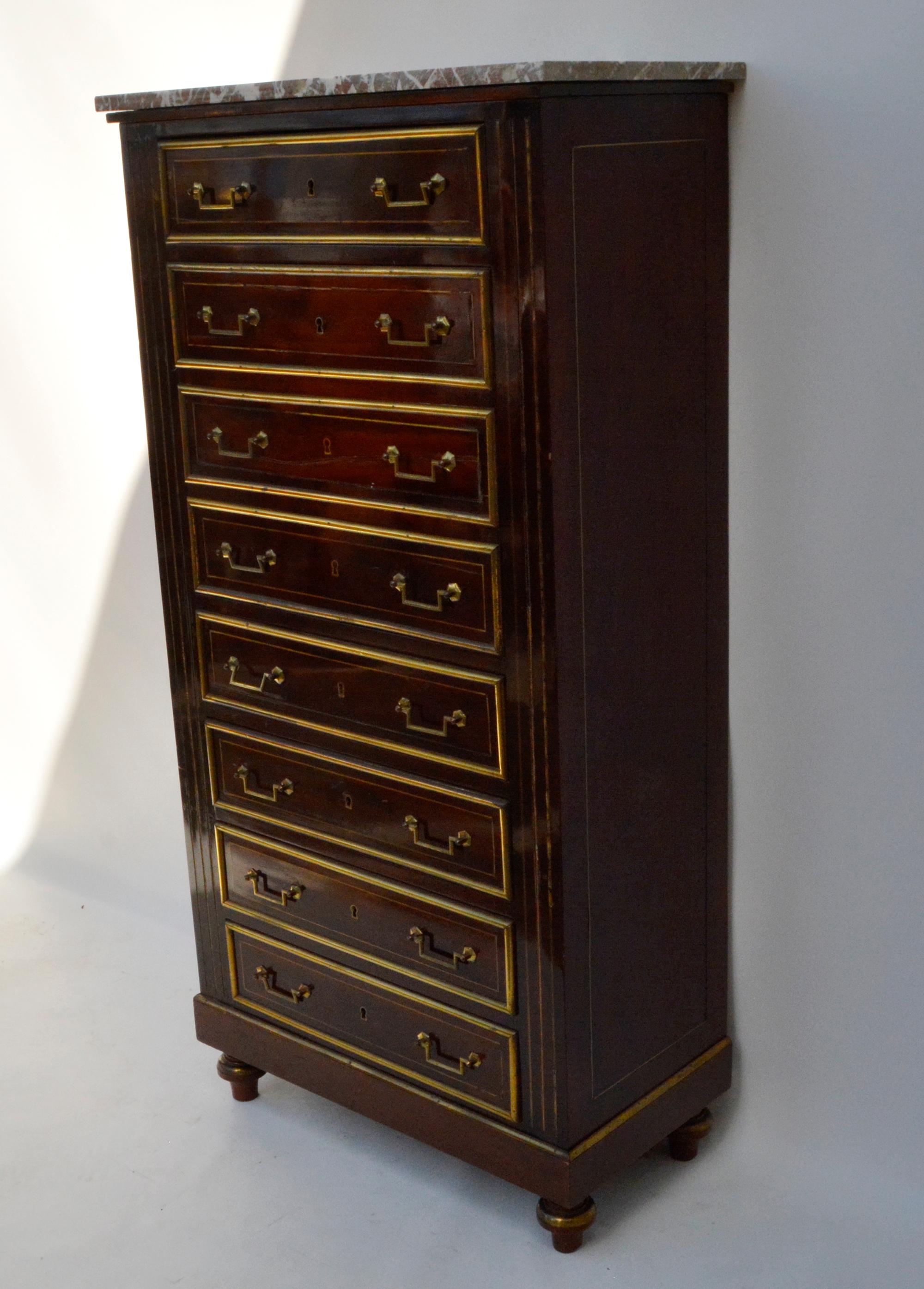 Empire Dresser or Secretary, Paris, 1810s im Zustand „Gut“ in Kiel, Schleswig-Holstein