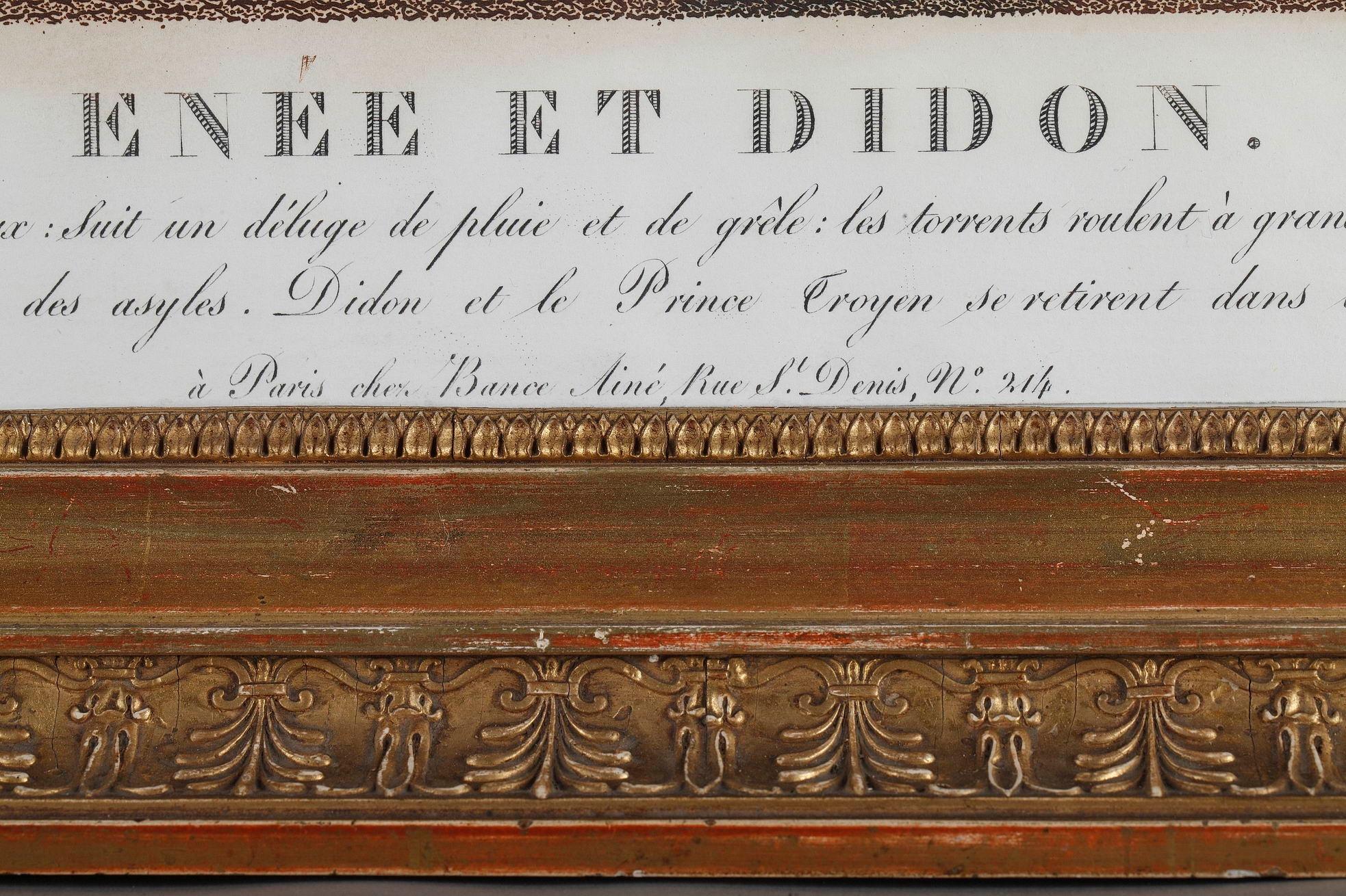 Empire Engravings Aeneas and Dido, Aeneas and Helen 6