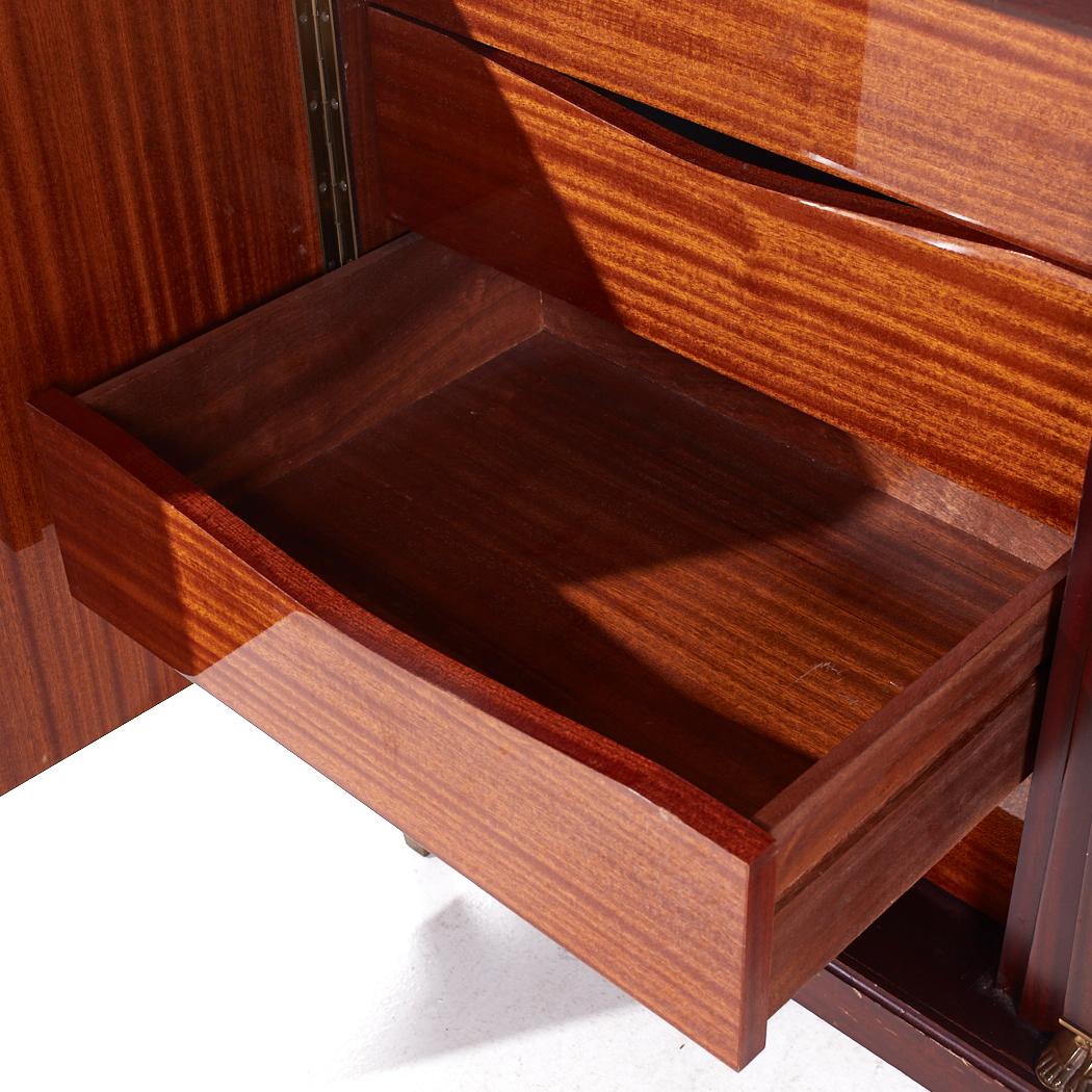 Empire Flame French Mahogany Credenza 6