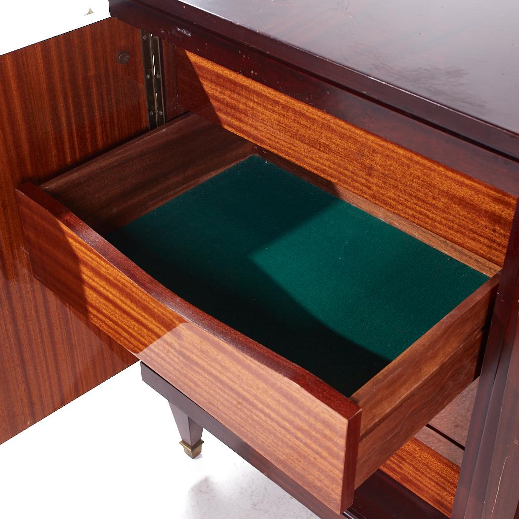 Empire Flame French Mahogany Credenza 7