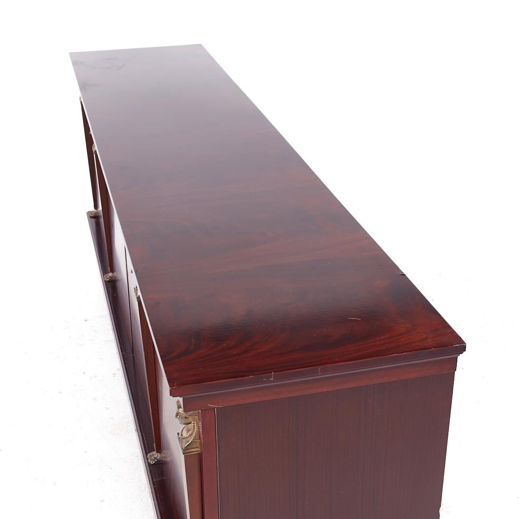 Empire Flame French Mahogany Credenza 1