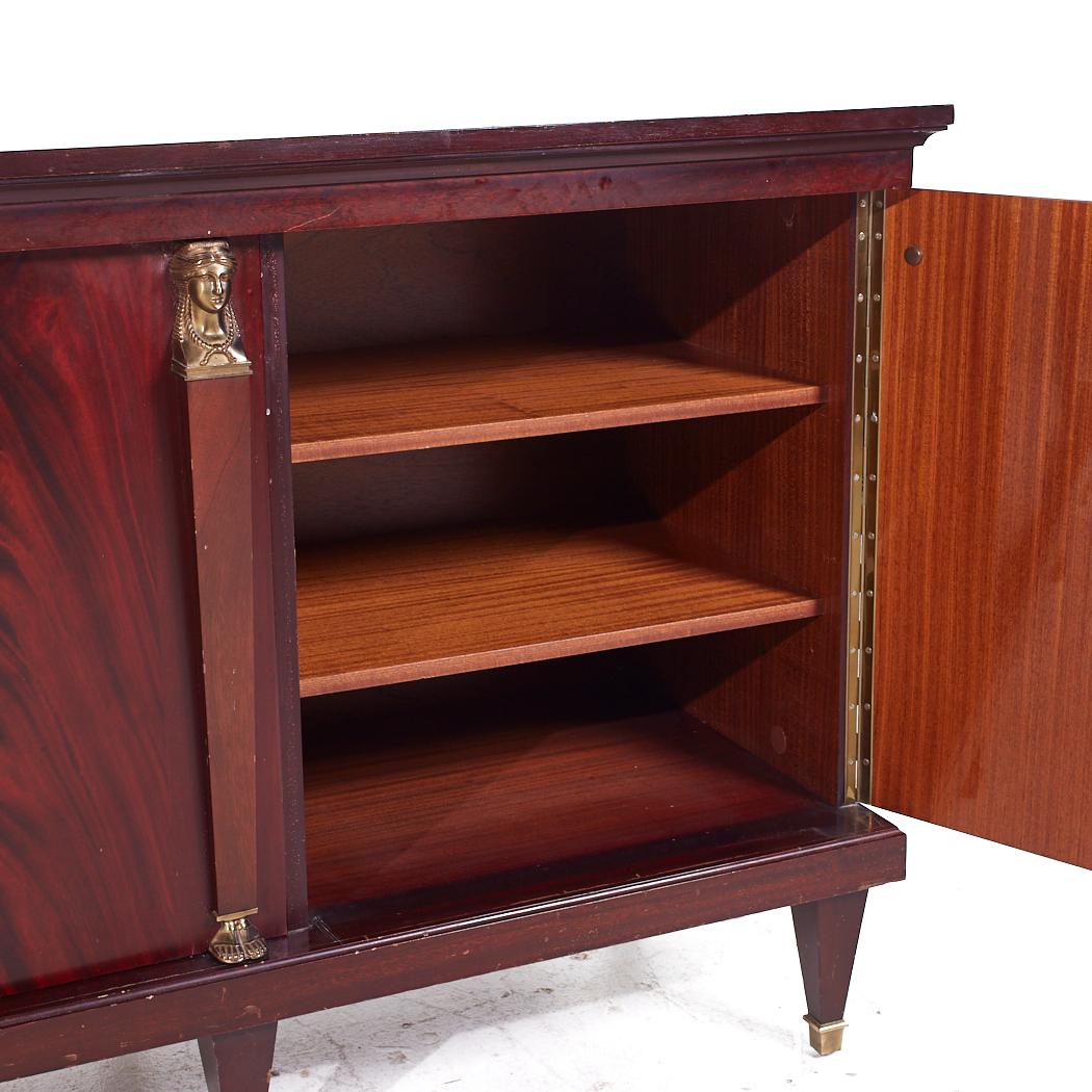 Empire Flame French Mahogany Credenza 3