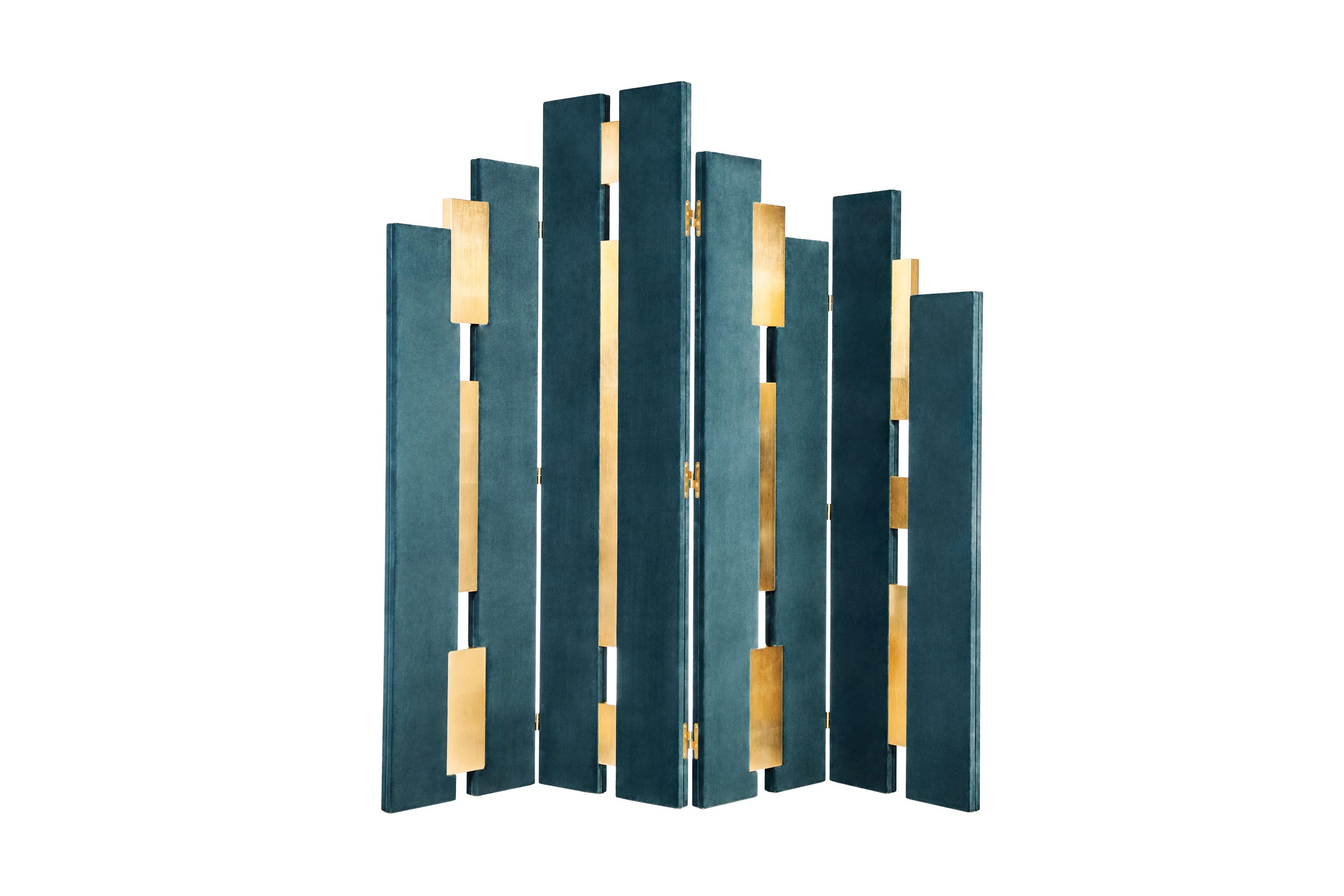 Portuguese Empire Folding Screen by Munna For Sale