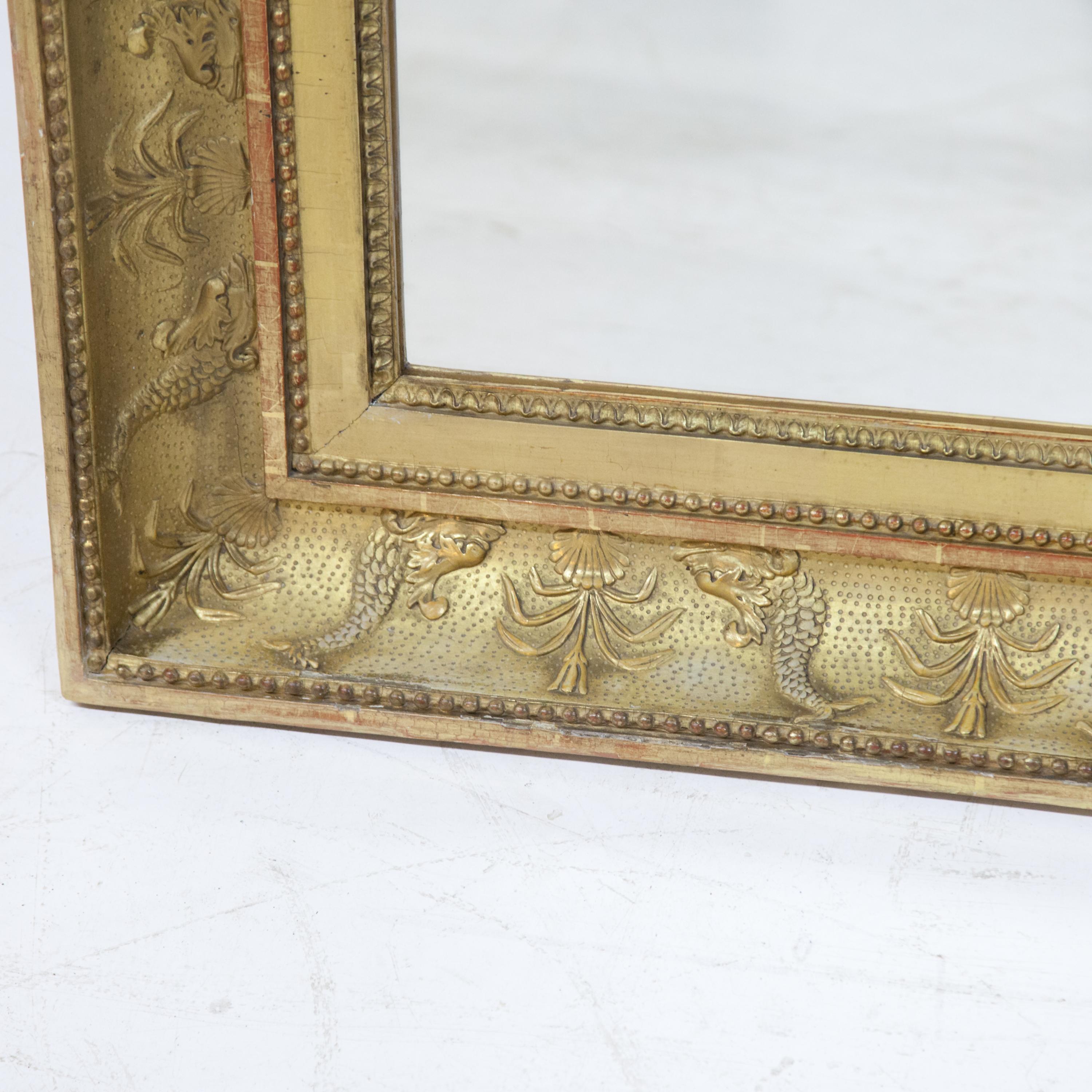 Wood Empire Frame, Italy, Early 19th Century For Sale