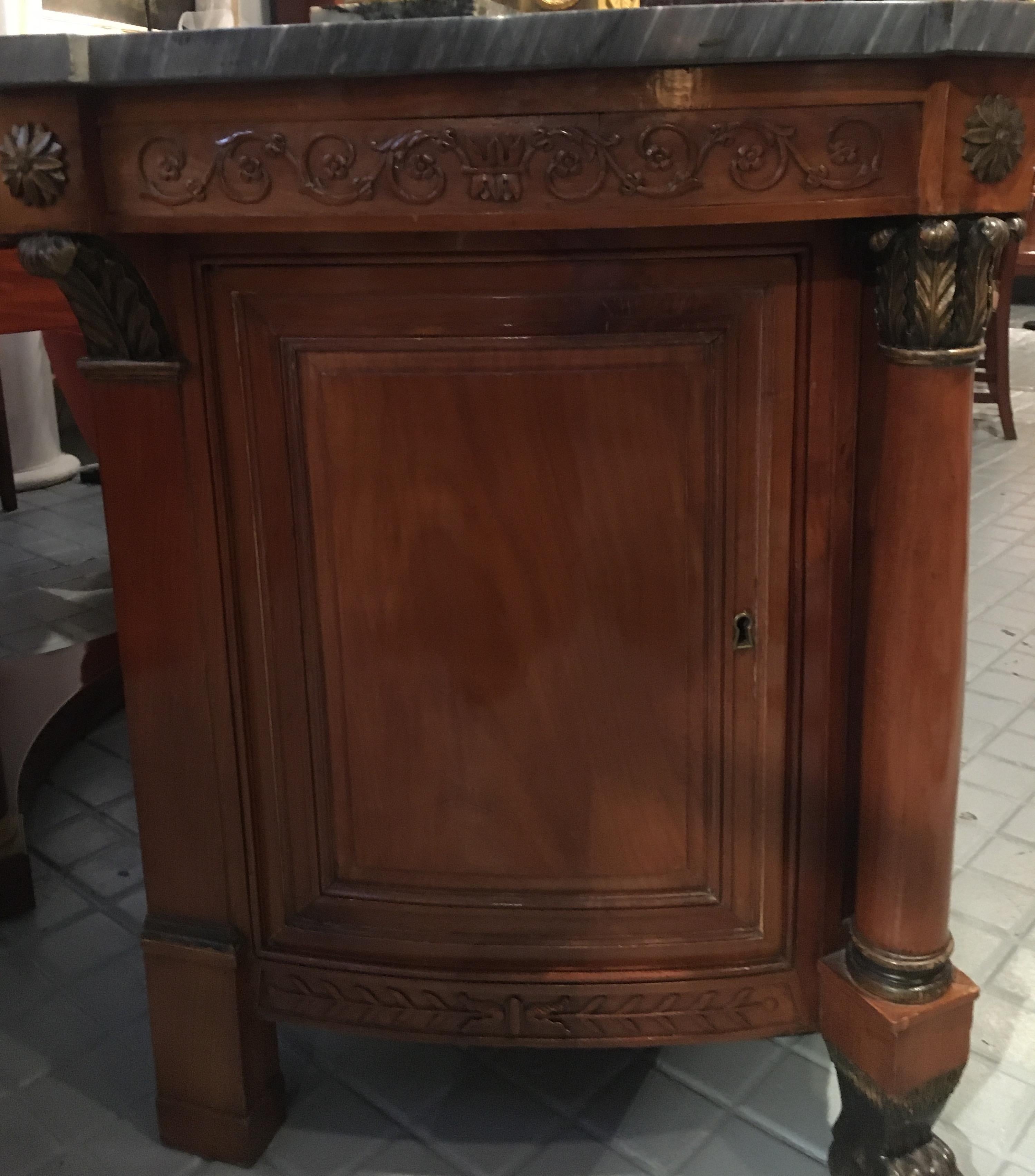 Empire French Alpine Commode, Early 19th Century In Excellent Condition For Sale In Saint-Ouen, FR