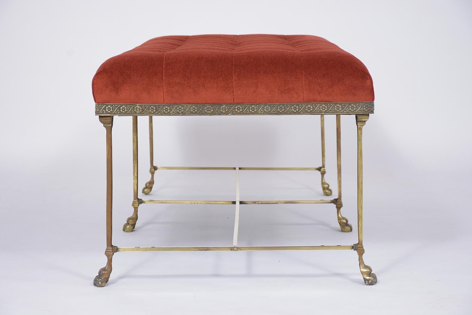 Empire French Upholstery Bench 3