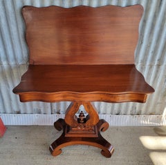 Empire Game Table Flame Mahogany