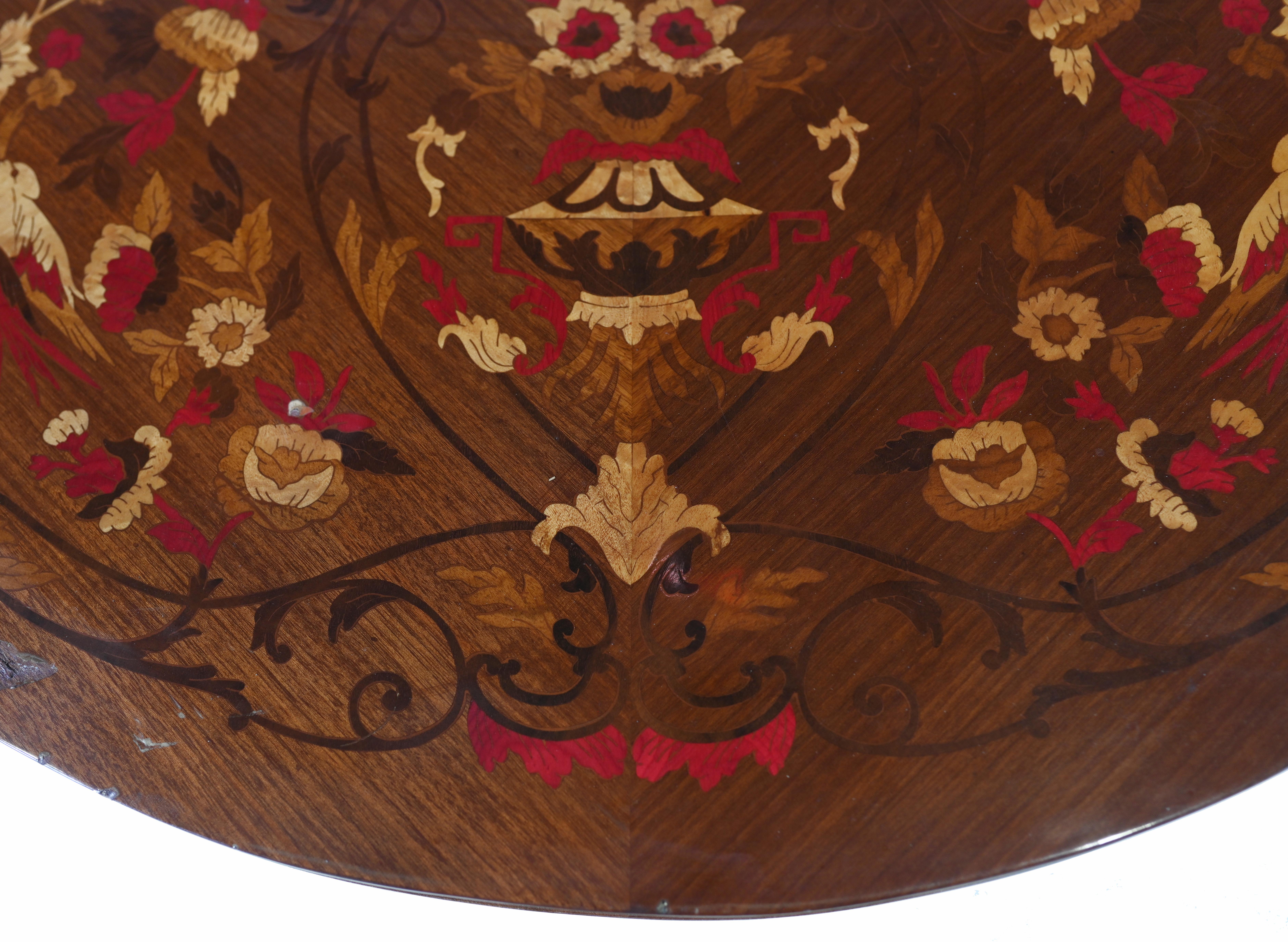 Mesa de Juegos Imperio Consolas de Taracea Francesa Provincial francés en venta