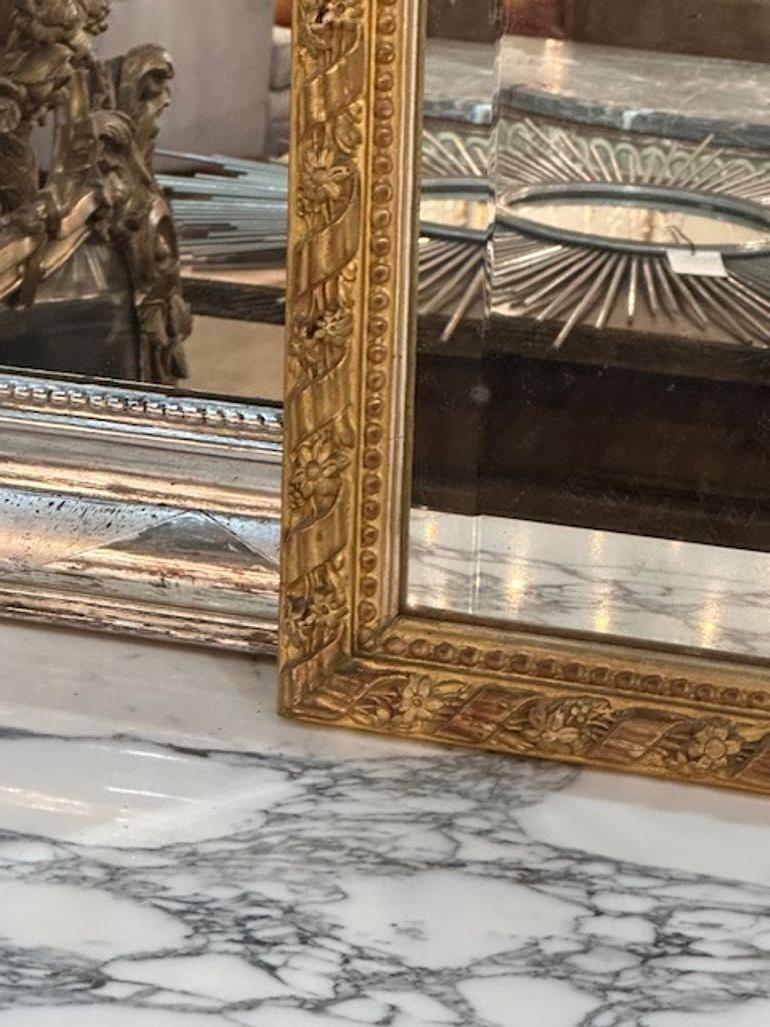 XIXe siècle Miroir Empire Eglomise en vente