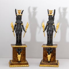 Empire Girandoles, Early 19th Century
