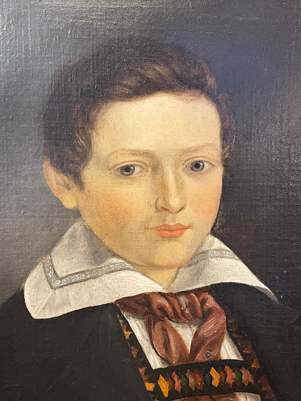 Empire half-portrait of a boy im Angebot 1