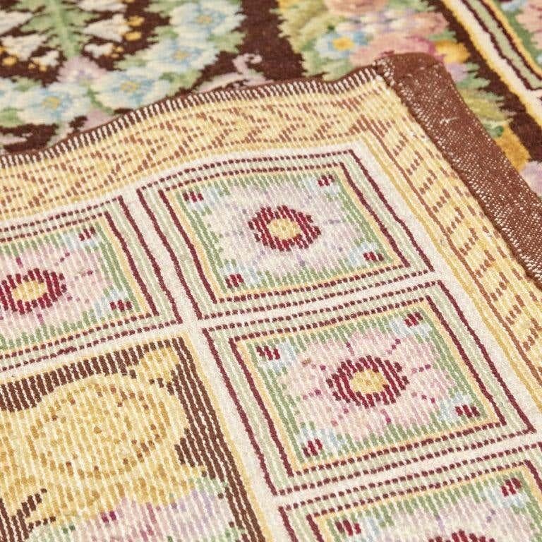 Fin du 20e siècle Antiquities, tapis de reproduction antique en laine nouée à la main en vente