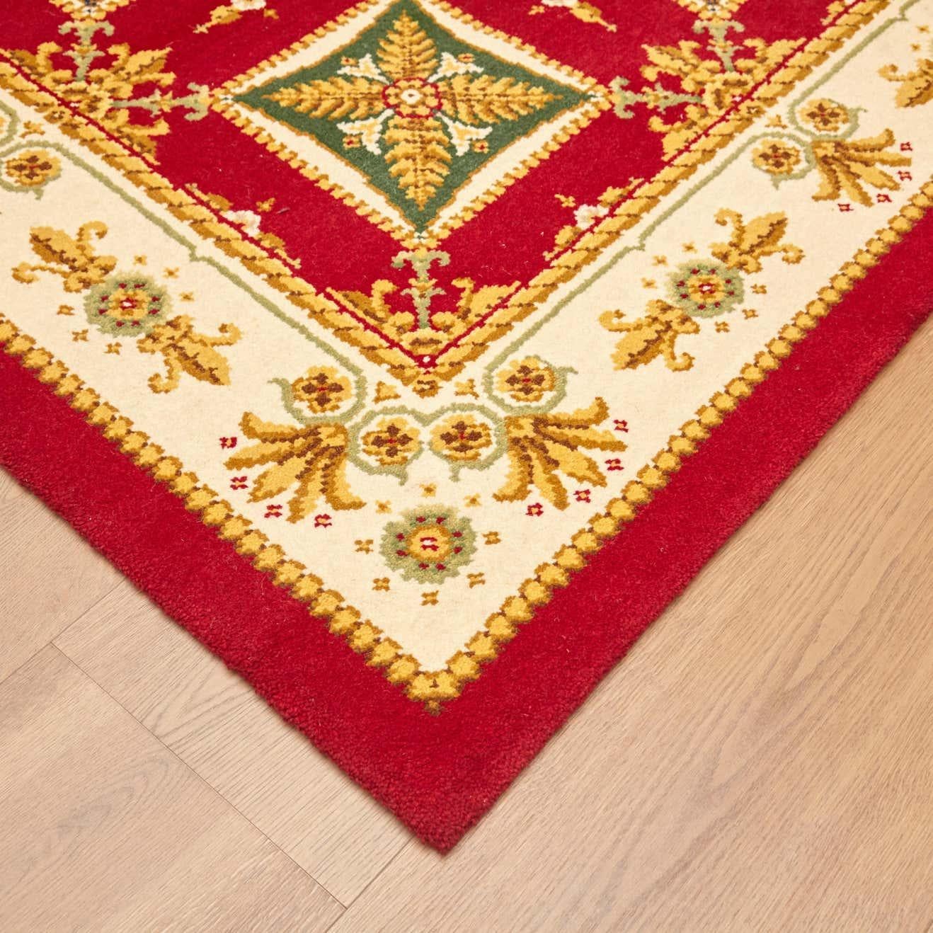 Grand tapis Empire en laine nouée à la main, datant d'environ 1970 en vente 4
