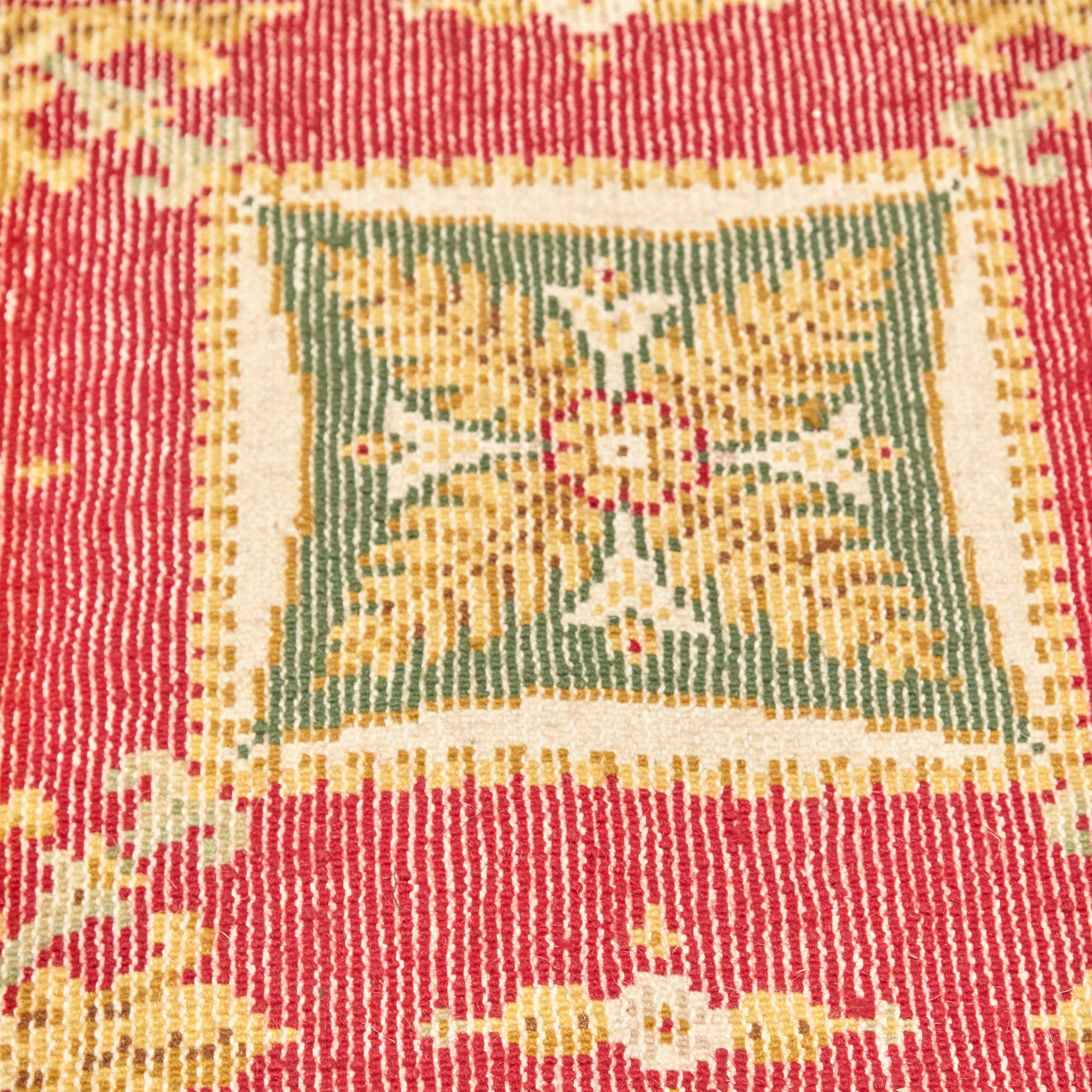 Empire Hand Knotted Wool Large Rug, circa 1970 10