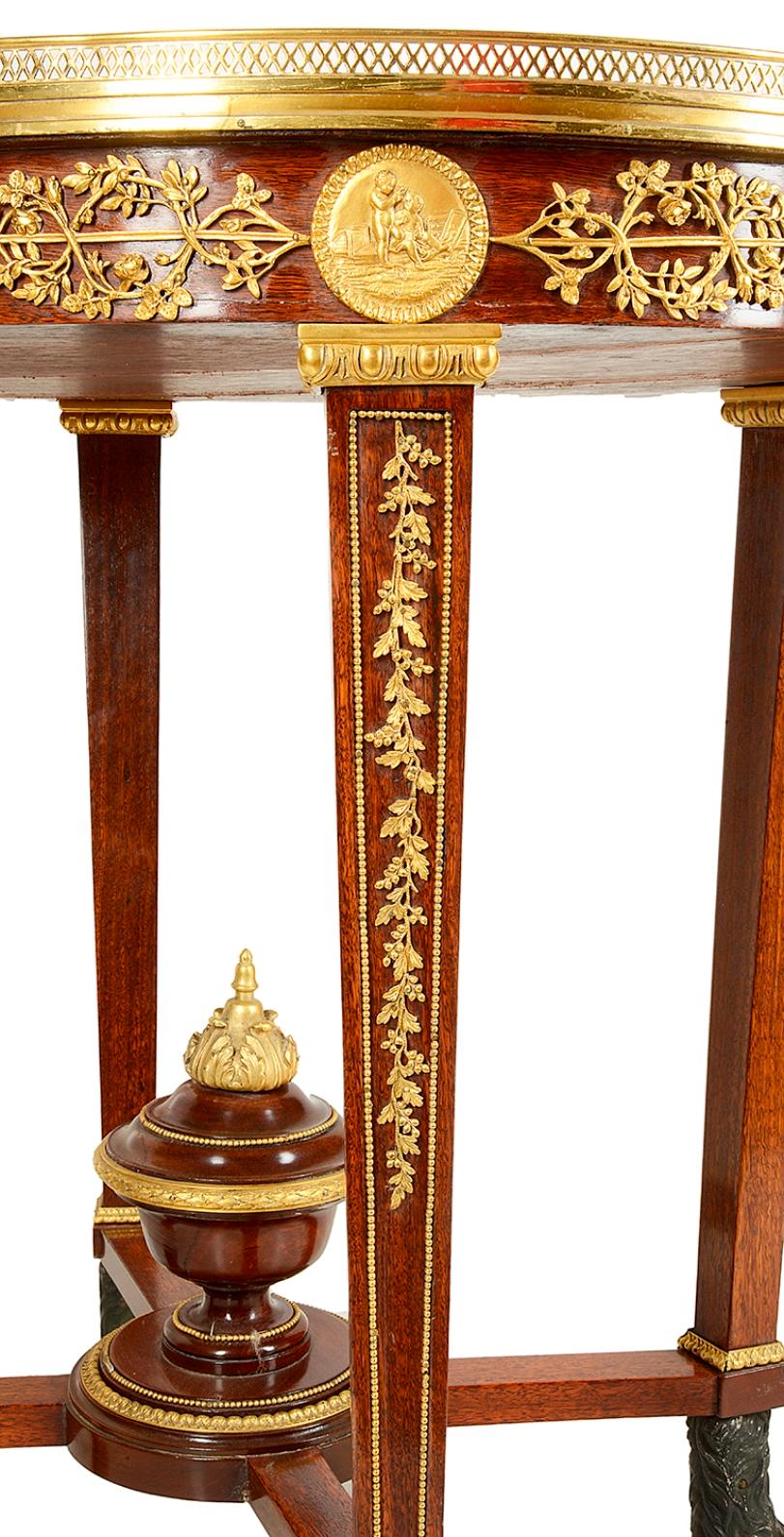 Empire Influenced Centre Table, 19th Century For Sale 1