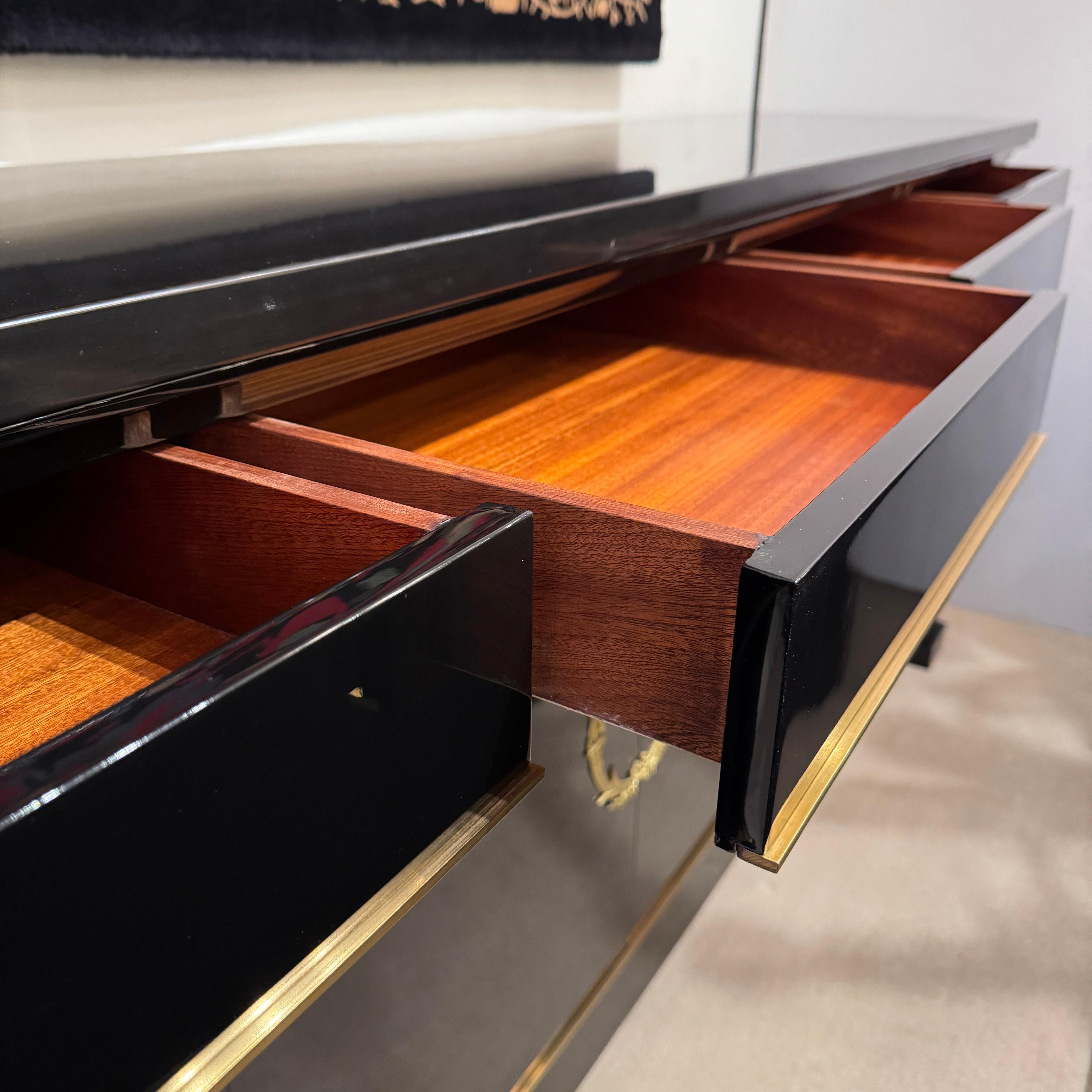 Empire Inspired Four-Door Sideboard For Sale 2