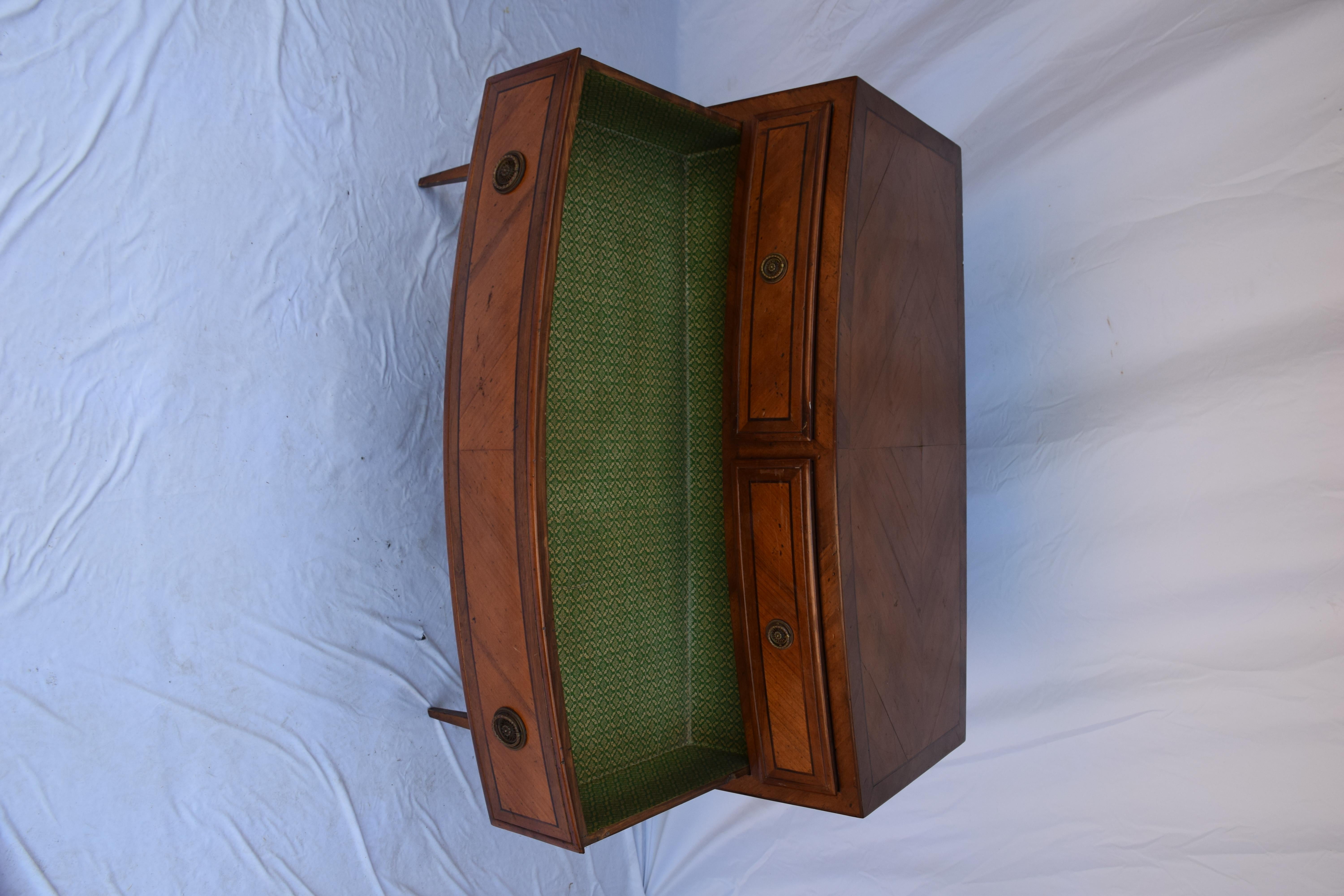 Early 19th Century Empire Mahogany 4 Drawer Chest