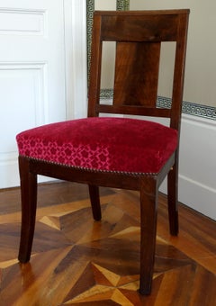 Empire mahogany chair, France, early 19th century
