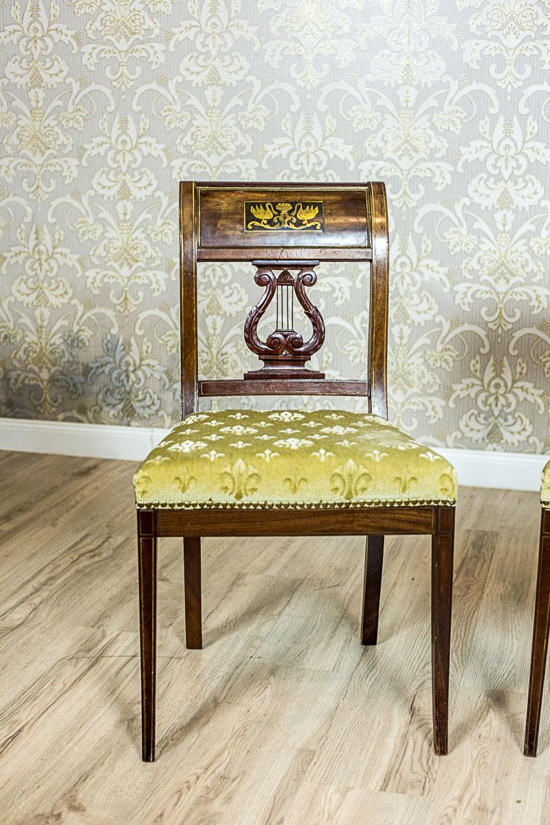 Empire-Mahagoni-Stühle aus der Empire-Zeit, um 1810 4