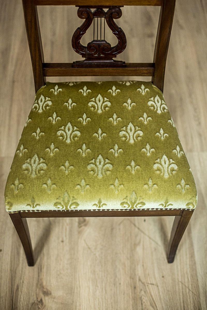Empire-Mahagoni-Stühle aus der Empire-Zeit, um 1810 im Zustand „Gut“ in Opole, PL