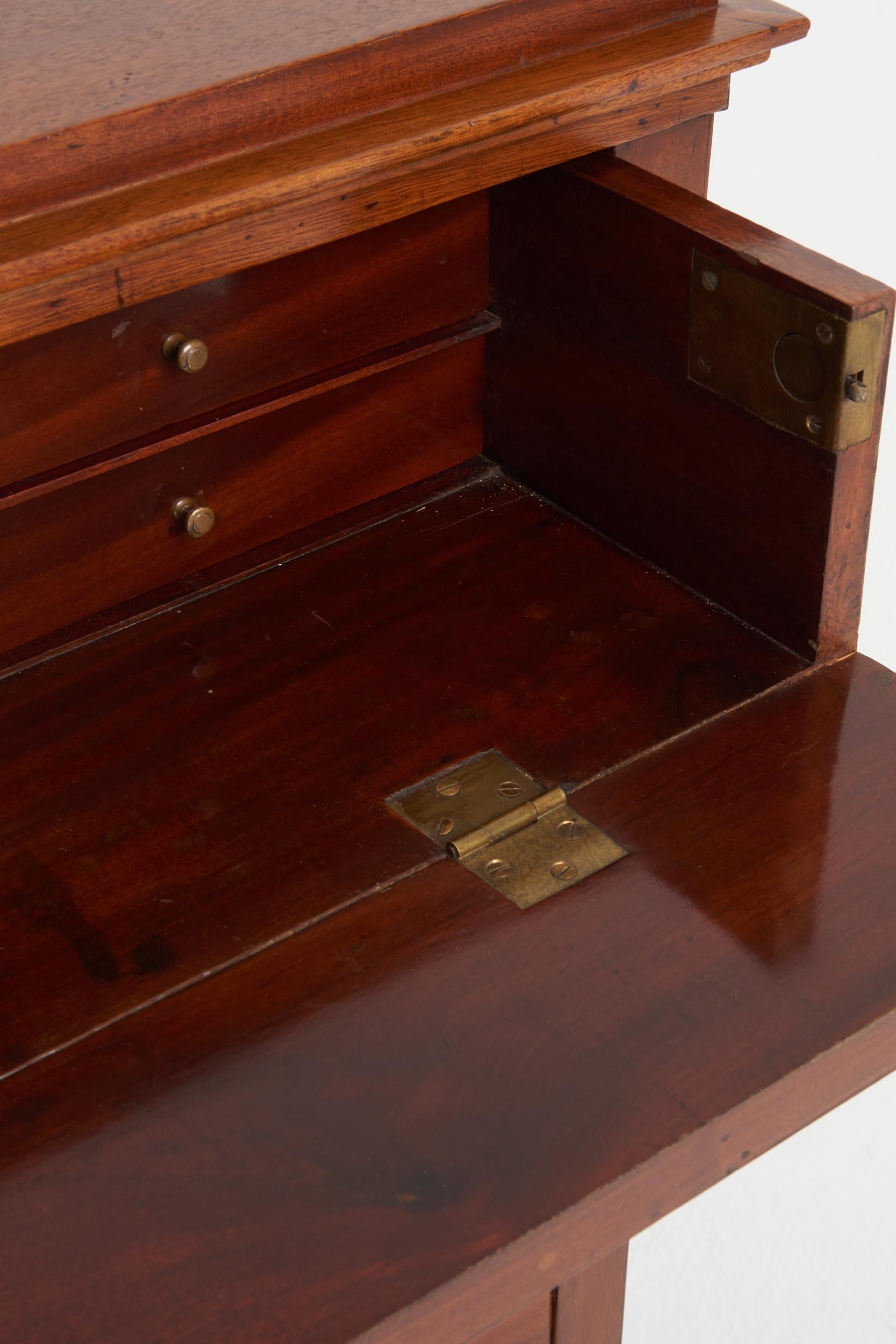 Empire Mahogany Chest of Drawers For Sale 7