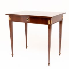 Empire Mahogany Desk, Vienna, Austria, circa 1810