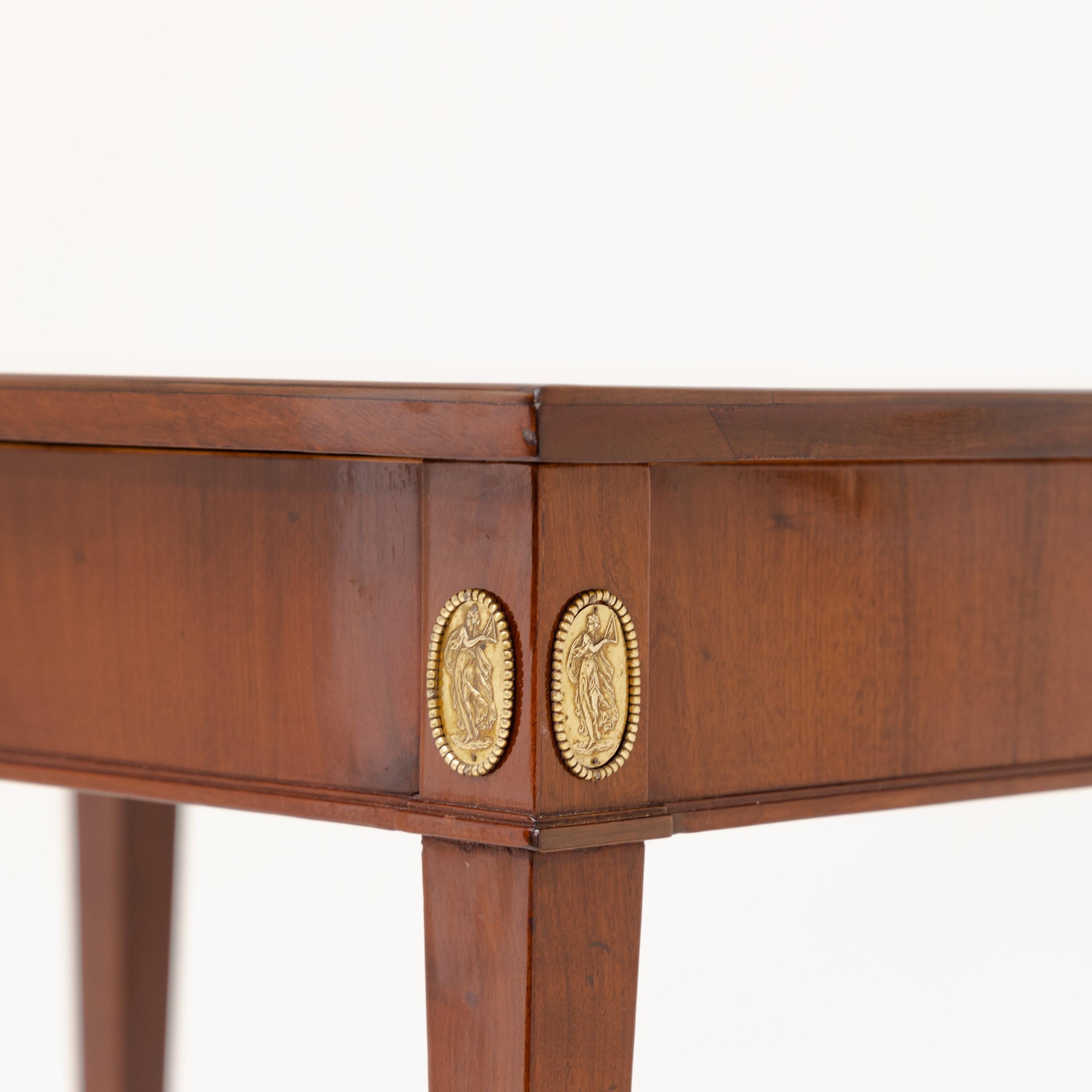 Austrian Empire Mahogany Desk, Vienna, Austria, circa 1810