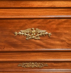 Empire Mahogany double bed