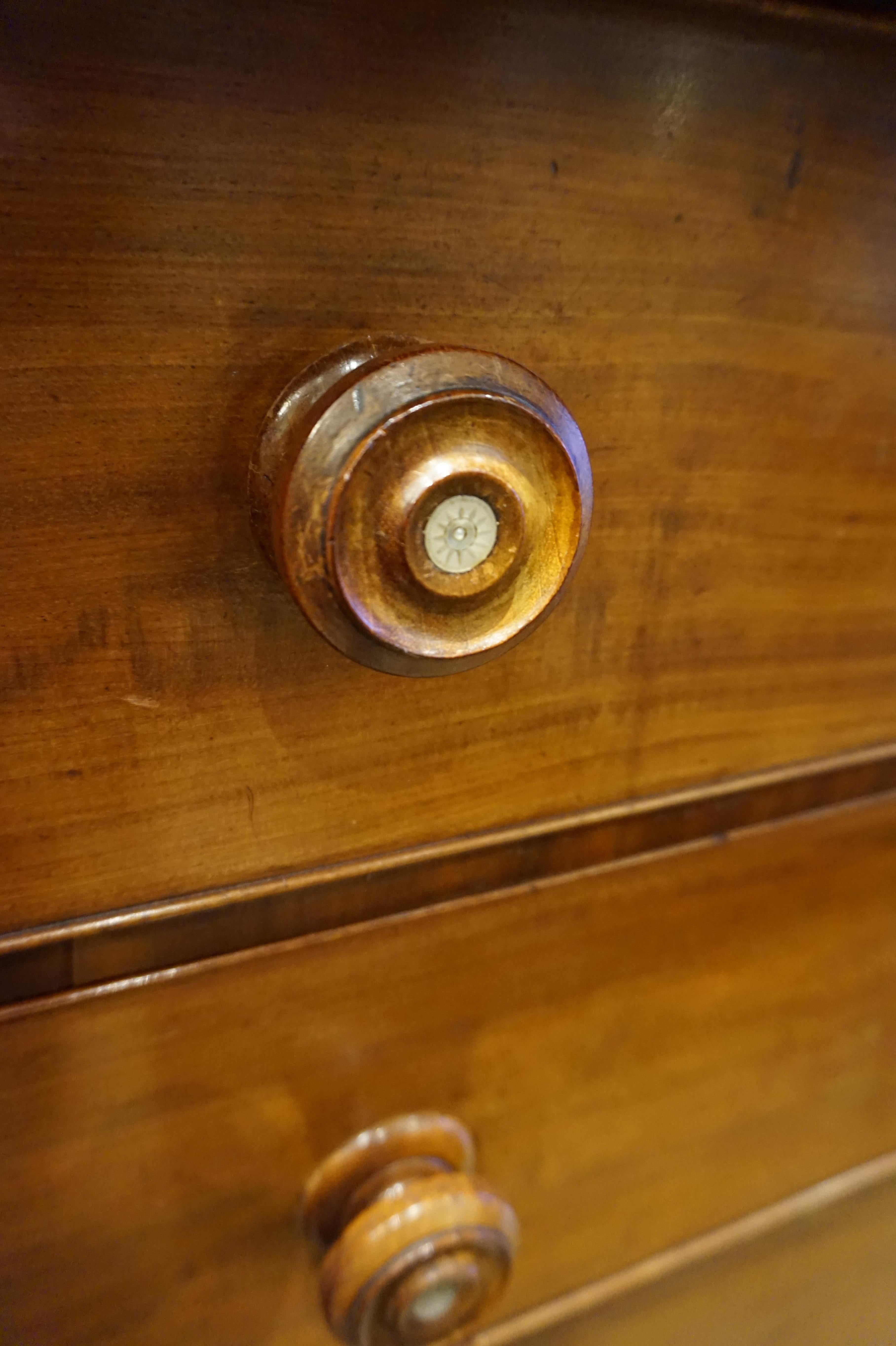 Empire Mahogany Highboy Dresser Unrestored 1