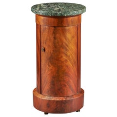 Empire Mahogany Pedestal Table or Cupboard