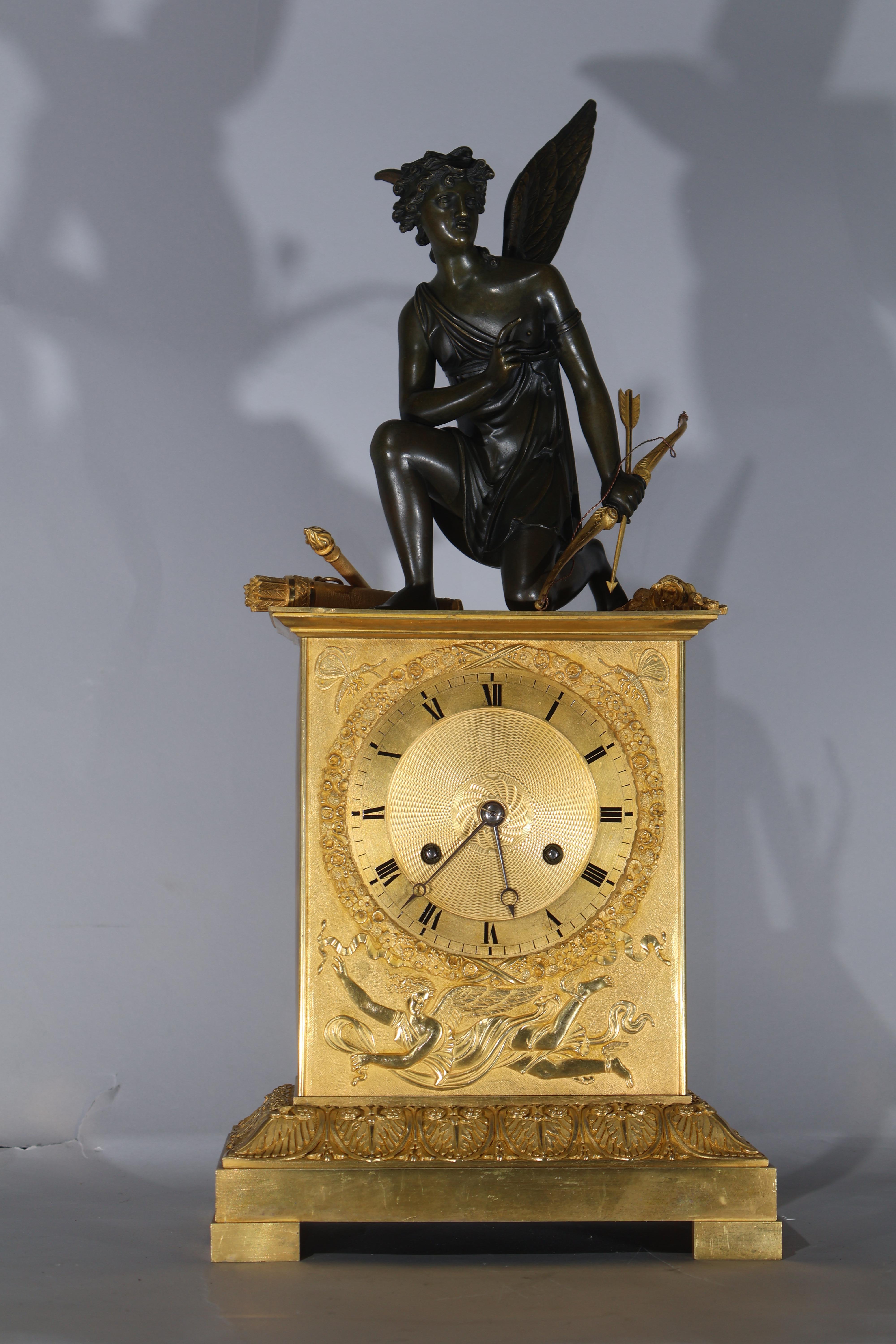 Empire Mantel Clock en venta 4