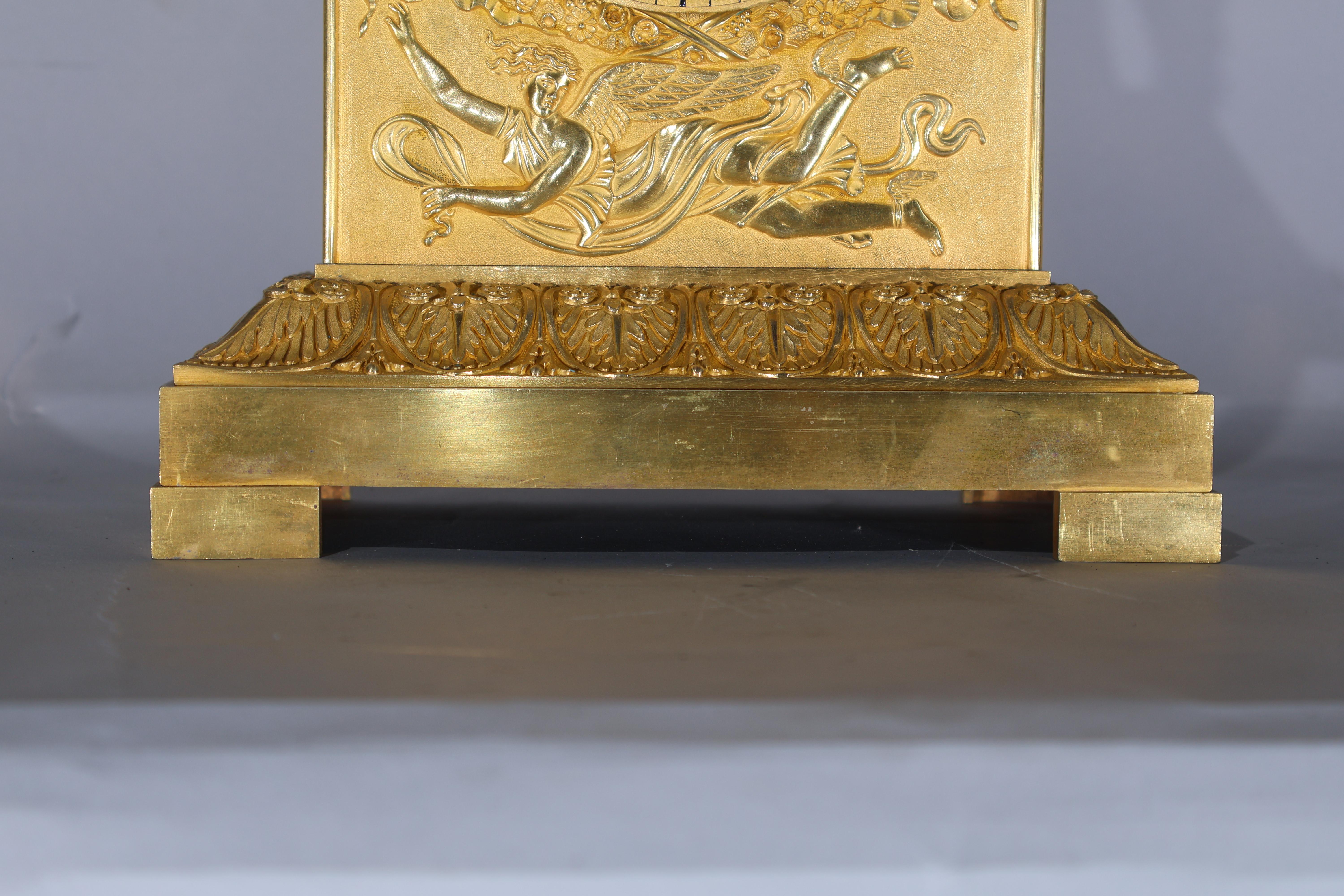 Empire Mantel Clock For Sale 2