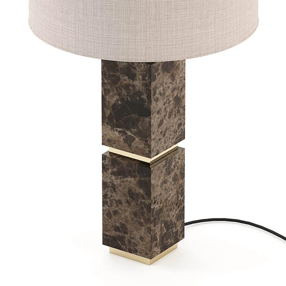 Empire Marble Table Lamp In New Condition For Sale In Paris, FR