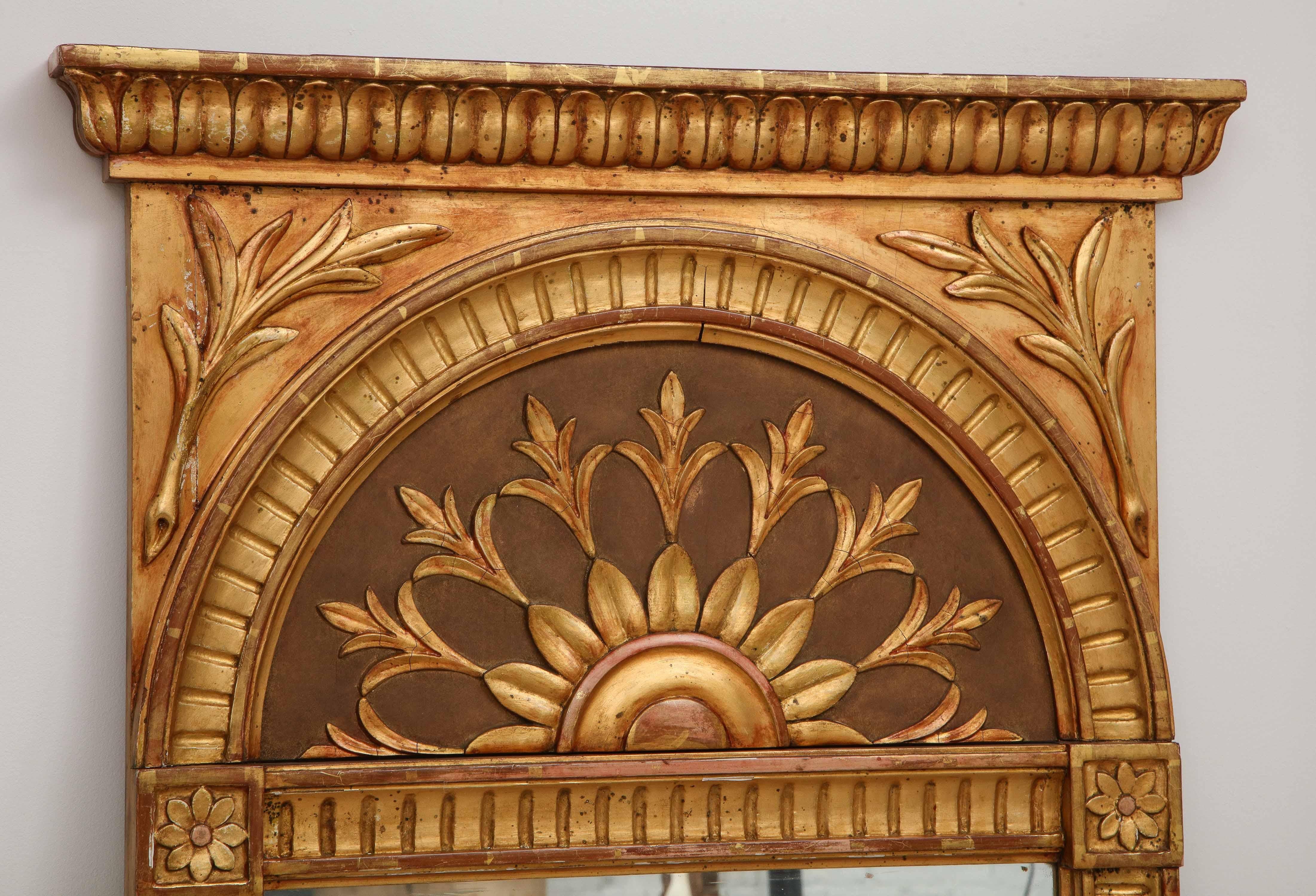 Empire Mirror by Carl A. Carlsson, Origin: Sweden, Signed and Dated ...