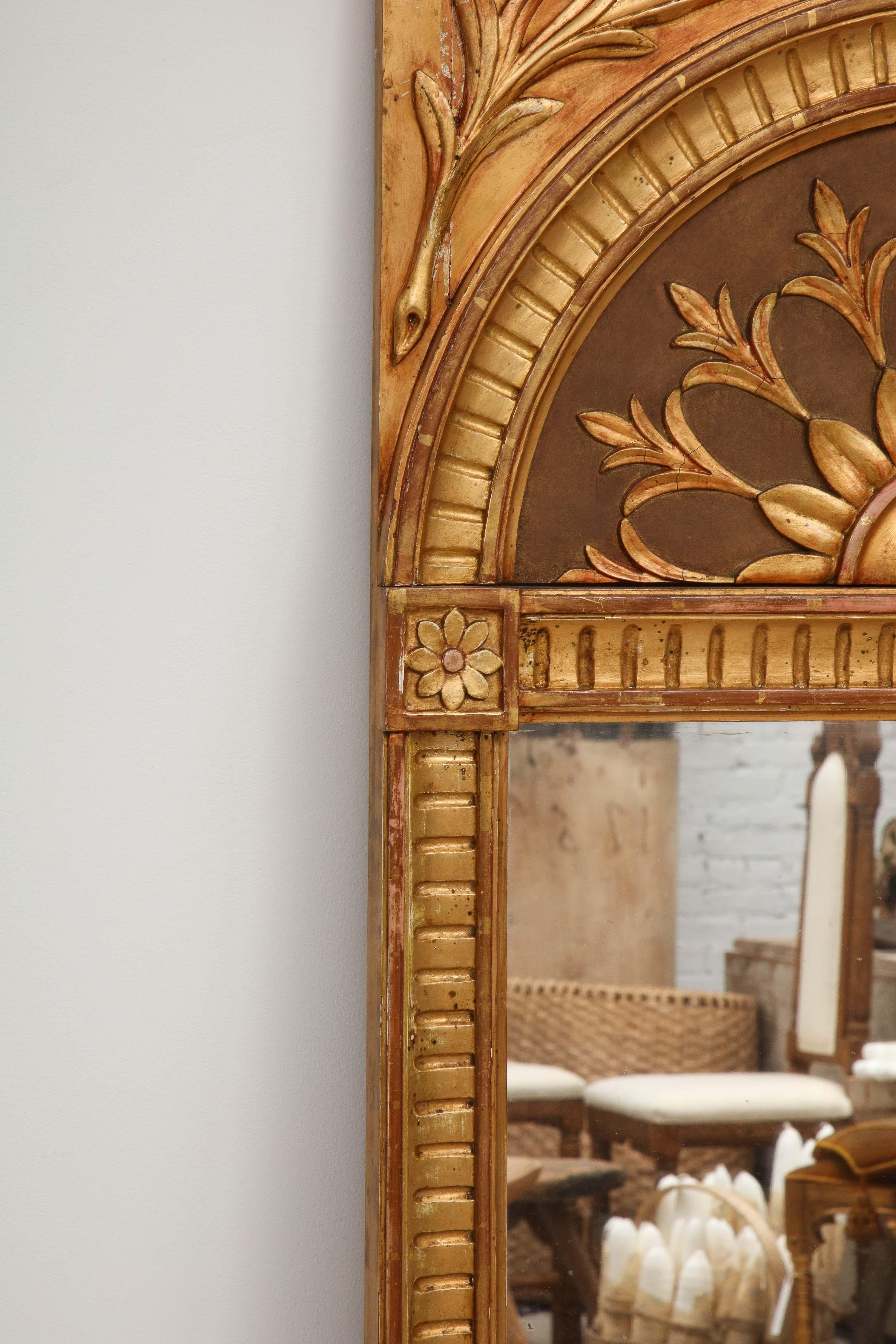 Empire Mirror by Carl A. Carlsson, Origin: Sweden, Signed and Dated ...