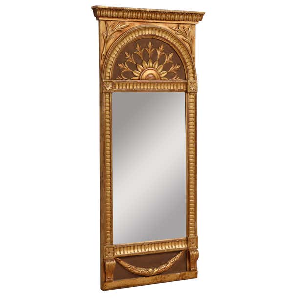 Empire Mirror by Carl A. Carlsson, Origin: Sweden, Signed and Dated ...